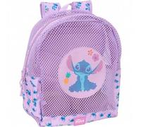 Shein Mochila Anti-Arena Stitch Impermeable y Funcional - Mochila Infantil Resistente al Arena y Con Diseño Divertido, Mochila Stitch Ligera Para Verano, Pl