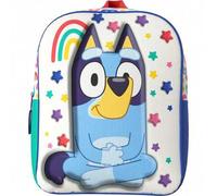 Shein Mochila Bluey 30 Eva 3D Rainbow Con Múltiples Compartimentos Con Cierre - Mochila Bluey Con Correas Acolchadas y Ajustables y Licencia Oficial⚫ Envío