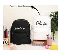 Shein Mochila bordada para niños, temporada de regreso a la escuela, mochila infantil personalizada, mochila infantil personalizada, bolso de bebé personali