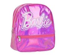 Shein Mochila Casual Iridiscente Con Bolsillo Barbie Fucsia Entrega 24/48 Horas - Envío Desde España