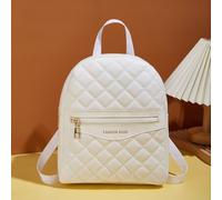 Shein Mochila clásica acolchada con gráfico de letra, mochila pequeña ligera y duradera, mochila mini para volver a la escuela y viajes. Bolsa escolar, lige