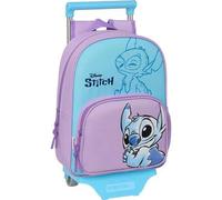 Shein Mochila Con Carro 705 Stitch "sweet" - Mochila Escolar Licencia Oficial - Diseño Ergonómico - Amplio Espacio De Almacenamiento - Bolsillos Multifuncio
