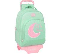 Shein MOCHILA CON CARRO 905 BLACKFIT8 "MOON" - Mochila Amplio Espacio de Almacenamiento - Diseño Ergonómico y Cómodo - Bolsillos Multifuncionales - Ideal