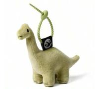 Shein Mochila de peluche suave y linda con colgante de dinosaurio, surtido de figuras de dinosaurios de la serie Jurassic World como llavero, juguete de pel