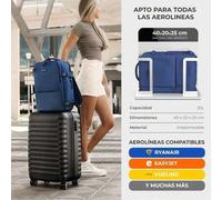 Shein Mochila de Viaje 40x20x25cm (20L) - 2 días - Explorer B40