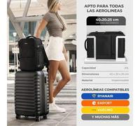 Shein Mochila de Viaje 40x20x25cm (20L) - 2 días - Explorer B40