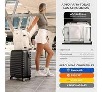 Shein Mochila de Viaje 40x20x25cm (20L) - 2 días - Explorer B40