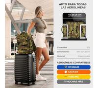 Shein Mochila de Viaje 40x20x25cm (20L) - 2 días - Explorer B40