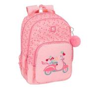 Shein Mochila doble "Passion" adaptable a carrito con dos compartimentos principales y cierre con cremallera - Mochila doble con base reforzada y asas acolc
