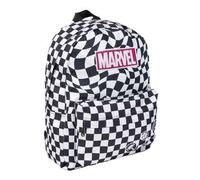 Shein Mochila Escolar de Marvel - Color Negro - 32 x 12 x 42 cm - Cierre de Cremallera - Asa Ajustable - Mochila Resistente y Duradera