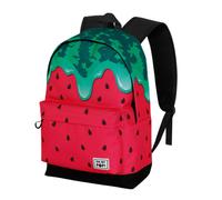 Shein Mochila escolar de un solo compartimento Oh My Pop! Sandía dulce rosa 31x44x18 cm