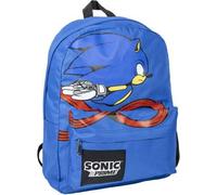 Shein Mochila escolar grande de 42 cm con licencia oficial de Sonic Prime - Mochila infantil con diseño divertido y resistente para la escuela