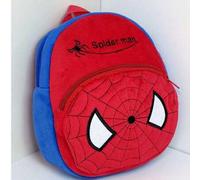 Shein Mochila escolar pequeña de peluche de Spider-Man de Marvel, bolso de hombro de dibujos animados lindo