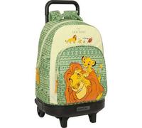 Shein Mochila Gde. C/Ruedas Compact Extraible Mufasa - Mochila con ruedas extraíbles - Mochila con amplio compartimento principal - Inspirada en Mufasa - Mo