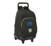 Shein Mochila Grande Con Ruedas Compacta Extraible Ecko Unltd. "Worldwide" Compartimentos Espaciosos y Prácticos | Mochila Fácil de Transportar con Correas