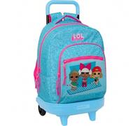 Shein MOCHILA GRANDE CON RUEDAS COMPACTA EXTRAIBLE LOL SURPRISE! "DIVAS" - Mochila Licencia Oficial Personajes Favoritos Duradera y Resistente - Diseño Colo