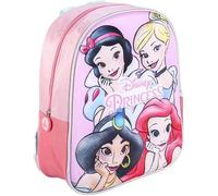 Shein Mochila Guardería 3D Princesas Disney Rosa Entrega 24/48 Horas - Envío Desde España