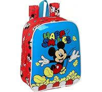 Shein Mochila Guarderia Adapt.Carro Mickey Mouse Happy Smiles 22x10x27cm Mochilas Escolares Producto Oficial ✔Entrega 24/48h en España ( Peninsula )