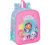 Shein Mochila Guarderia Adaptable a Carro Gabbys Dollhouse "Confetti" Escolar - Mochila Grande para Niños y Niñas Con Amplios Compartimentos - Diseño Divert