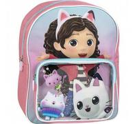 Shein Mochila Infantil para Niños y Niñas - Mochila Escolar Ligera y Cómoda para Guardería, Cole o Viajes - Diseño Divertido y Original de Gabby´S Dollhouse