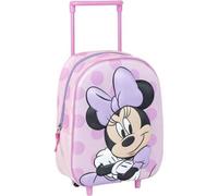 Shein Mochila Infantil Trolley 3D Minnie - Ideal para los pequeños fans de Minnie Mouse. Con diseño tridimensional y funcionalidad de trolley, perfecta para
