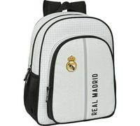 Shein Mochila Junior Adaptable Carro Real Madrid 1ª Equip. 24/25 - Mochila Escolar Licencia Oficial - Diseño Ergonómico - Amplio Espacio De Almacenamiento -