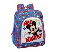 Shein Mochila Mickey Disney Junior Adaptable 32x12x38cm. Mochilas Escolares Producto Oficial ✔Entrega 24/48h en España ( Peninsula )