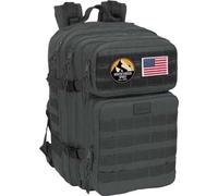 Shein MOCHILA MILITAR PORTATIL 15,6 SAFTA BASIC "GRIS" - Mochila Amplio Espacio de Almacenamiento - Diseño Ergonómico y Cómodo - Bolsillos Multifuncionales