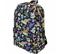 Shein Mochila Nylon Nickelodeon Loungefly de 43 cm, moderna y resistente | Mochila con múltiples compartimentos para laptop, libros y talla grande, ideal pa