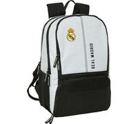 Shein Mochila Padel Real Madrid 1ª Equip. 24/25 - Mochila Escolar Licencia Oficial - Diseño Ergonómico - Amplio Espacio De Almacenamiento - Bolsillos Multif