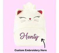 Shein Mochila para la vuelta al cole para niños de 3 a 6 años - Bolsa de animales de pana personalizada con bordado del nombre, artículo esencial lindo para