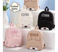 Shein Mochila personalizada bordada para niños, mochila escolar infantil, mochila personalizable con nombre bordado, mochila infantil con letra bordada, moc