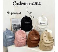 Shein Mochila personalizada con nombre personalizado o saludos festivos. Crea tu propia mochila exclusiva. Esta nueva mochila de vuelta al colegio presenta
