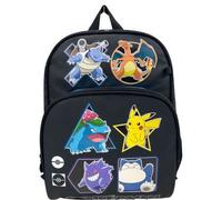 Shein Mochila Pokémon 30 Geo Con Múltiples Compartimentos Con Cierre - Mochila Pokémon Con Correas Acolchadas y Ajustables y Licencia Oficial⚫ Envío GRATIS
