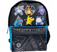 Shein Mochila Pokémon Juvenil Adaptable A Trolley Geo Con Múltiples Compartimentos Con Cierre - Mochila Pokémon Con Correas Acolchadas y Ajustables y Licen