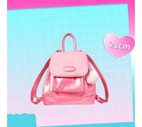 Shein Mochila rosa Barbie Sun Shine, para viajes cortos, de estilo casual y elegante. El diseño de la mochila reduce la carga y es cómoda (1 pieza)