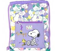 Shein Mochila Saco Snoopy 1950 Licencia Oficial - Mochila Saco Snoopy Diseño Ligero y Pequeño - Mochila Saco Snoopy Amplio Espacio Interior y Cordones Ajust