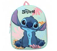 Shein Mochila Stitch 3D, Licencia Oficial 100%, Niño, Niña, Color Rosa y Verde, 32 x 26 x 12 cm, Kiglam. Envios 24-48 horas