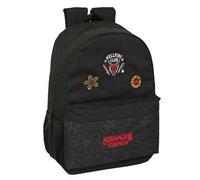 Shein Mochila Stranger Things Adaptable 30x46x14cm. Mochilas Escolares Producto Oficial ✔Entrega 24/48h en España ( Peninsula )