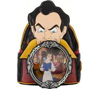 Shein MOCHILA VILLANOS ESCENA GASTON LA BELLA Y LA BESTIA DISNEY LOUNGEFLY 26CM - Mochila Licencia Oficial - Diseño Único Y Moderno - Ajuste Cómodo Y Versát