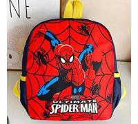 Shein Mochila y bolso de hombro de Spider-Man de Disney con estampado de dibujos animados lindos, mochila escolar ligera, regalo de Navidad para familia y a
