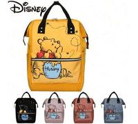 Shein Mochila y bolso de lona con el personaje clásico de Winnie the Pooh - Mochila versátil de dos formas con gran capacidad - Mochila de día elegante para