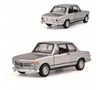 Shein Modelo a escala 1:32 de BURAGO BMW 2002tii (1972) en aleación, réplica fundida, coche de juguete para niños, ornamento de coleccionista, puertas que s
