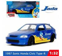 Shein Modelo de coche a escala 1:32 de Jada Toys X Civic Type-R - Coleccionable de anime