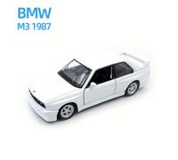 Shein Modelo de coche de aleación retro BMW M3 a escala 1:36, modelo de coche para adultos, adorno decorativo que se puede abrir, regalo de cumpleaños