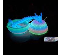 Shein Modelo de huevo de dragón 3D con interior flexible y móvil, juguete antiestrés 3D impreso, regalo sorpresa de fantasía