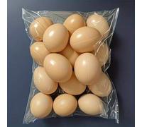 Shein Modelo de huevo de gallina simulado de plástico | Diseño hueco que no es un juguete, con protección totalmente cerrada, diseñado especialmente para gu