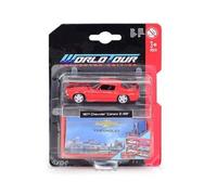 Shein Modelos de coches a escala 1:64 de aleación fundida a presión - Colección de Ford Mustang GT/Audi R8 Sports Car