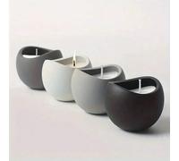 Shein Molde de caja de almacenamiento curva, molde de vela de yeso, molde de jabón, molde de silicona DIY hecho a mano para arcilla, decoración para elabora