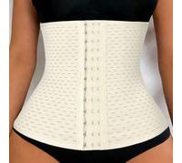 Shein Moldeador de cintura Shapewear Control de abdomen Moldeador corporal Cinturilla transpirable con 3 filas de ganchos